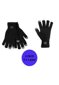 HEAT KEEPER - Damskie rękawiczki termiczne z technologią I-touch Jeden rozmiar - 2 pary. Kolor: czarny. Materiał: poliamid. Sezon: jesień #1