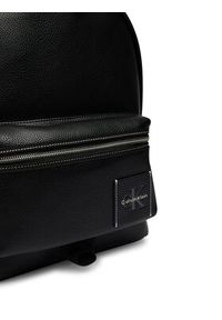 Calvin Klein Plecak Bold Pebble Round Backpack LV04D3425G Czarny. Kolor: czarny. Materiał: skóra #4