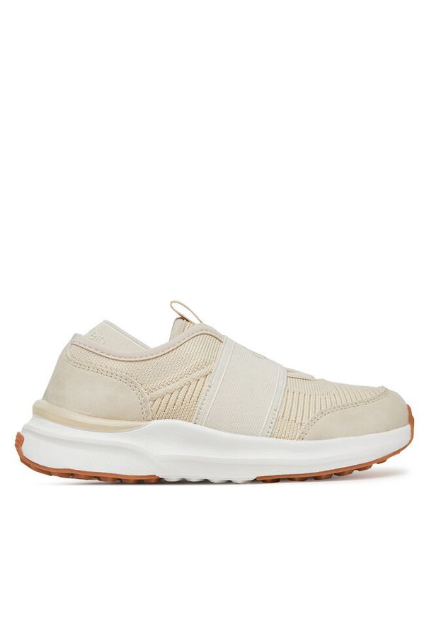 Sneakersy Calvin Klein Jeans. Kolor: beżowy