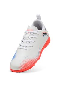 Puma - Buty piłkarskie dziecięce PUMA Future 8 Play TT Jr. Kolor: biały. Sport: piłka nożna