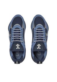 EA7 Emporio Armani Sneakersy X8X159 XK364 S988 Granatowy. Kolor: niebieski #4