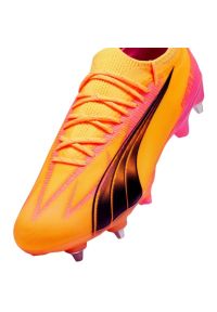 Buty piłkarskie Puma Ultra Ultimate MxSG M 107747 03 pomarańczowe. Kolor: pomarańczowy. Materiał: materiał. Szerokość cholewki: normalna. Sport: piłka nożna #2