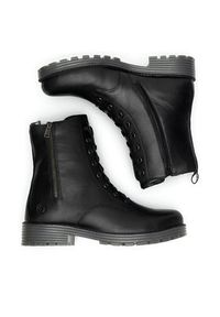 Remonte Trzewiki D0W71-01 Czarny. Kolor: czarny. Materiał: skóra #4
