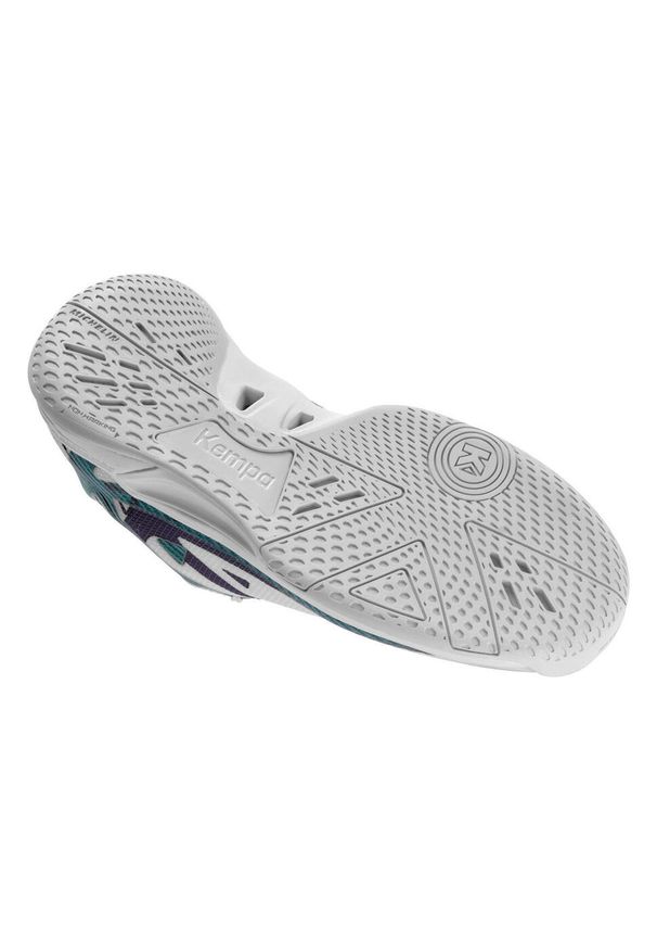 KEMPA - Damskie buty halowe Kempa Wing 2.0. Kolor: niebieski, wielokolorowy, biały. Sport: piłka ręczna