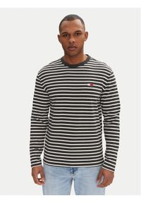 Tommy Jeans Longsleeve Breton DM0DM20803 Szary Regular Fit. Kolor: szary. Materiał: bawełna. Długość rękawa: długi rękaw