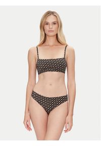 BOSS Góra od bikini Bb Monogram 50535267 Czarny Regular Fit. Kolor: czarny. Materiał: syntetyk #4
