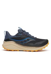 Buty do biegania męskie Saucony Xodus Ultra 3. Kolor: wielokolorowy, szary, brązowy. Materiał: materiał, syntetyk. Szerokość cholewki: normalna