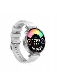 XO smartwatch GT4 Mini Amoled srebrny. Rodzaj zegarka: smartwatch. Kolor: srebrny #1