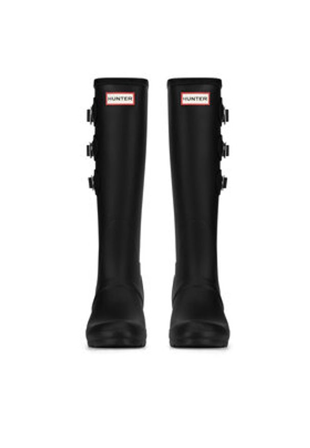 Hunter Kalosze WFT2289RMA-BLK Czarny. Kolor: czarny. Materiał: kauczuk