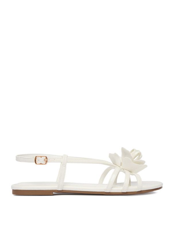 DeeZee Sandały CEO-CD25-293-1 Biały. Kolor: biały. Materiał: skóra