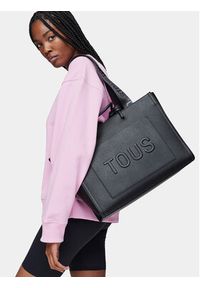 Tous - TOUS Torebka Shopper Xl. Amaya T La Rue New 2002025851 Czarny. Kolor: czarny. Materiał: skórzane