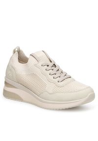 Remonte Sneakersy D2406-60 Beżowy. Kolor: beżowy. Materiał: materiał #3