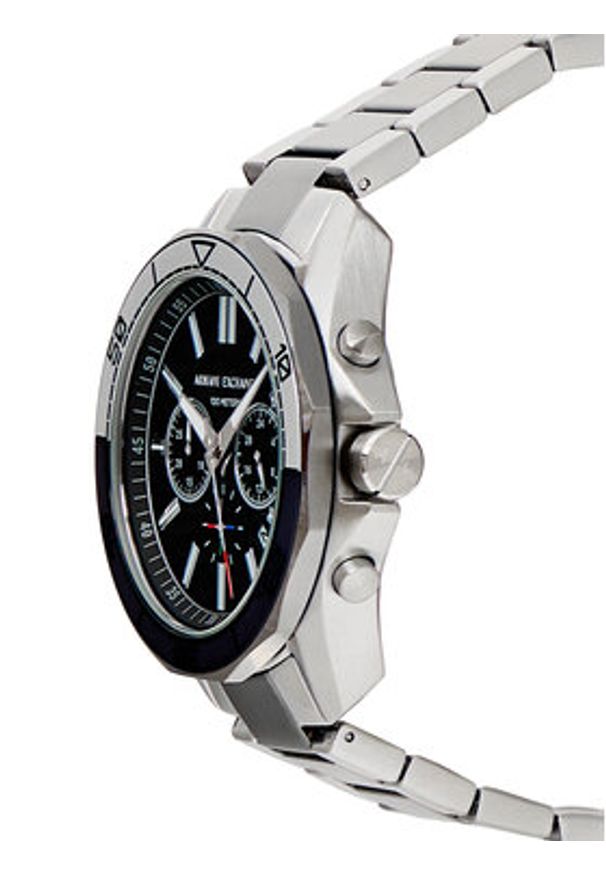 Armani Exchange Zegarek Spencer AX1973 Srebrny. Kolor: srebrny