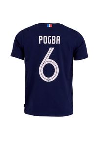 FFF - Koszulka dziecięca France Player Pogba N°6. Kolor: niebieski. Materiał: bawełna. Sport: piłka nożna #1