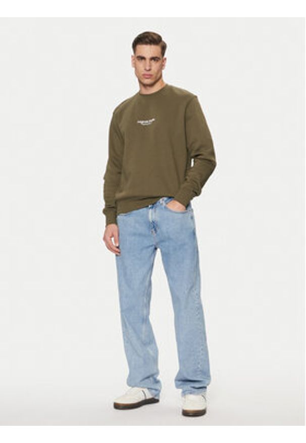 Jack & Jones - Jack&Jones Bluza Vesterbro 12241694 Zielony Relaxed Fit. Kolor: zielony. Materiał: syntetyk
