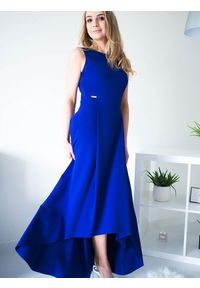 Sukienka Model Jennifer Chaber - Jersa. Typ sukienki: proste. Styl: elegancki. Długość: maxi