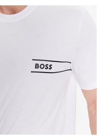 BOSS - Boss T-Shirt 50483644 Biały Regular Fit. Kolor: biały. Materiał: bawełna #5