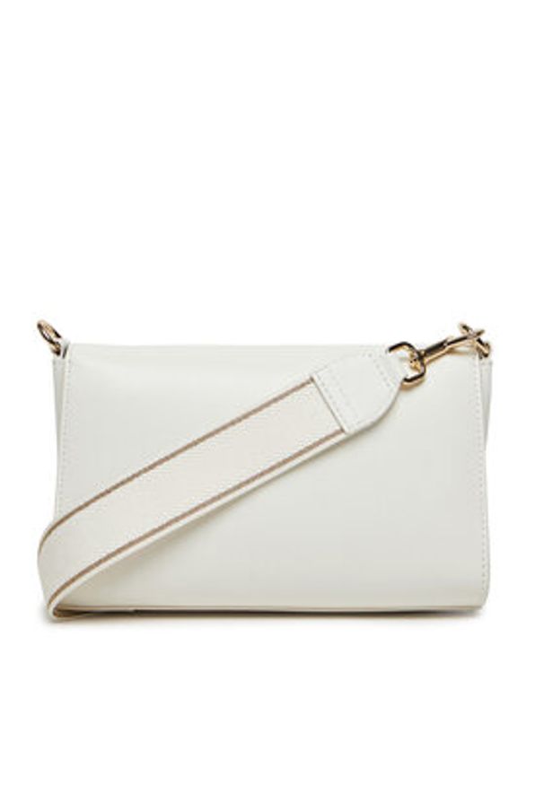 TOMMY HILFIGER - Tommy Hilfiger Torebka Th Joy Crossover AW0AW16813 Écru. Materiał: skórzane