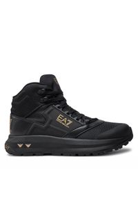 EA7 Emporio Armani Sneakersy X8Z036 XK293 U428 Czarny. Kolor: czarny. Materiał: materiał