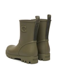 Coach Kalosze Ryder CW977 Khaki. Kolor: brązowy. Materiał: guma
