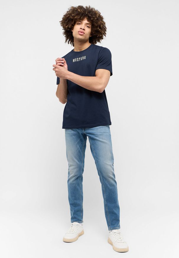 Mustang - MUSTANG OREGON SLIM MĘSKIE SPODNIE JEANSOWE JEANSY DŻINSY DENIM BLUE 1015502 5000 577