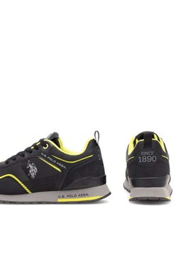 U.S. Polo Assn. Sneakersy TABRY002M/CTH2 Czarny. Kolor: czarny. Materiał: materiał