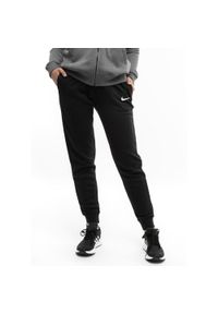 Spodnie sportowe damskie Nike Wmns Fleece Pants. Kolor: czarny, wielokolorowy, biały. Materiał: dresówka