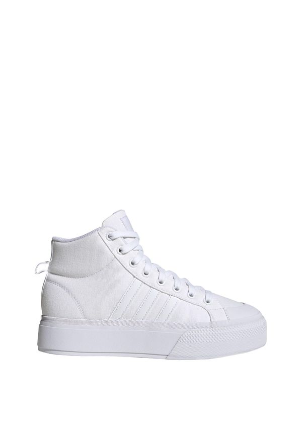 Adidas - Bravada 2.0 Platform Mid Shoes. Kolor: biały. Obcas: na platformie