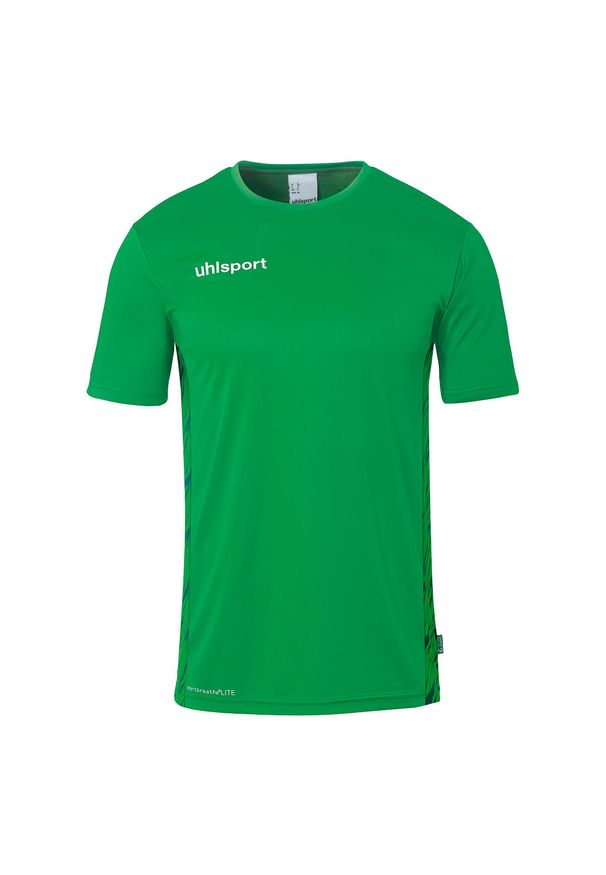 UHLSPORT - Koszulka dla dzieci Uhlsport Progressive 28 Poly. Kolor: czarny, biały, zielony, wielokolorowy. Wzór: nadruk. Sport: piłka nożna