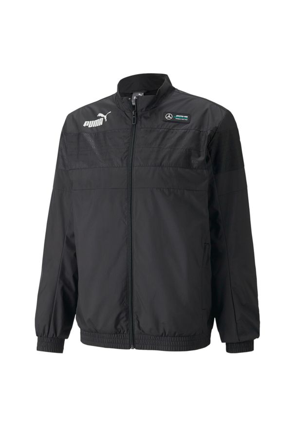 Kurtka z dresu Puma Mapf1 Sds. Kolor: czarny. Materiał: dresówka. Sport: fitness