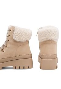 DeeZee Trzewiki Queenie WS6151-03 Beżowy. Kolor: beżowy. Materiał: skóra #8
