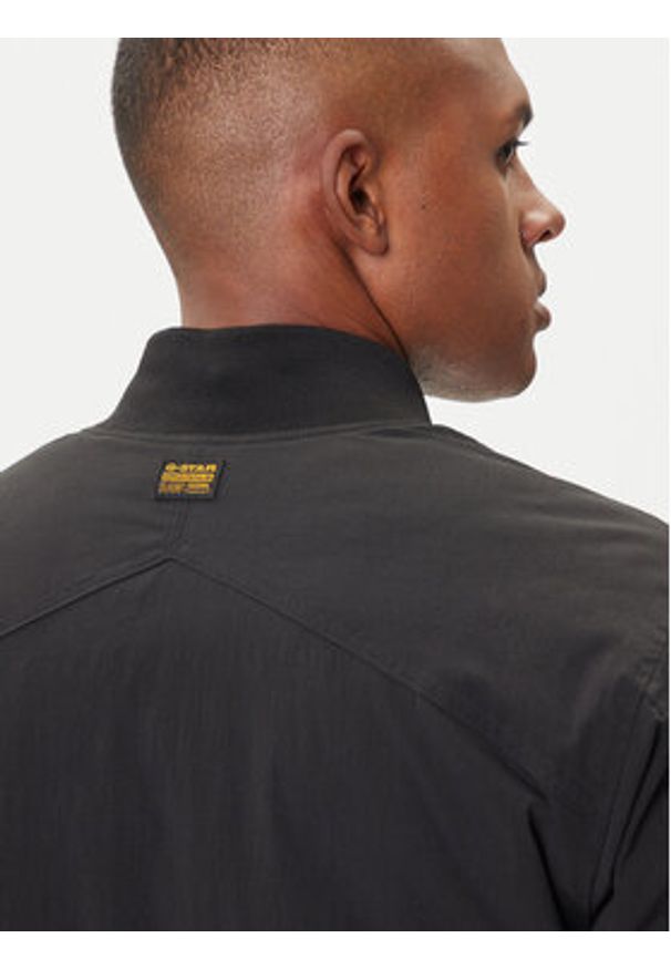 G-Star RAW - G-Star Raw Kurtka bomber Tech D25508-E070 Czarny Regular Fit. Kolor: czarny. Materiał: bawełna