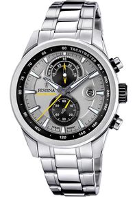 Zegarek męski Festina F20694-4 srebrny. Kolor: srebrny #1
