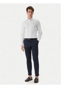 TOMMY HILFIGER - Tommy Hilfiger Koszula MW0MW38347 Biały Slim Fit. Kolor: biały. Materiał: bawełna #3