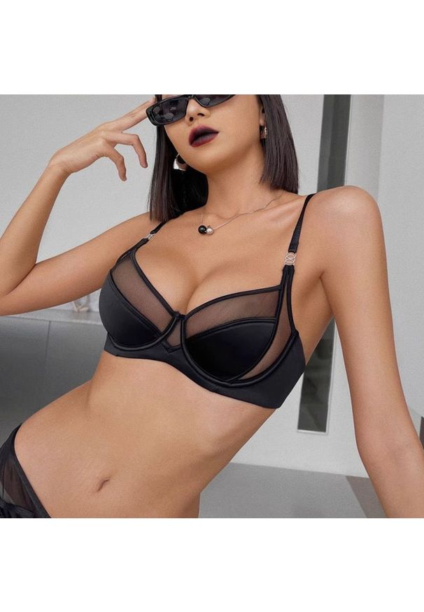 Intica - Zestaw bielizny z siateczką zapewniający wygodę i wsparcie Marvis. Kolor: biały. Materiał: materiał