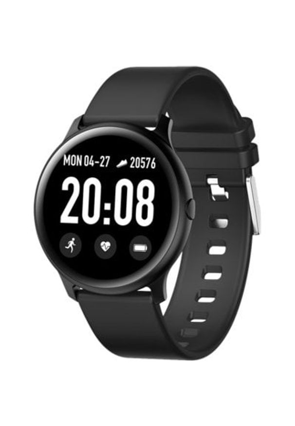 Maxcom - Smartwatch MAXCOM FW32 Neon Czarny. Rodzaj zegarka: smartwatch. Kolor: czarny. Styl: klasyczny