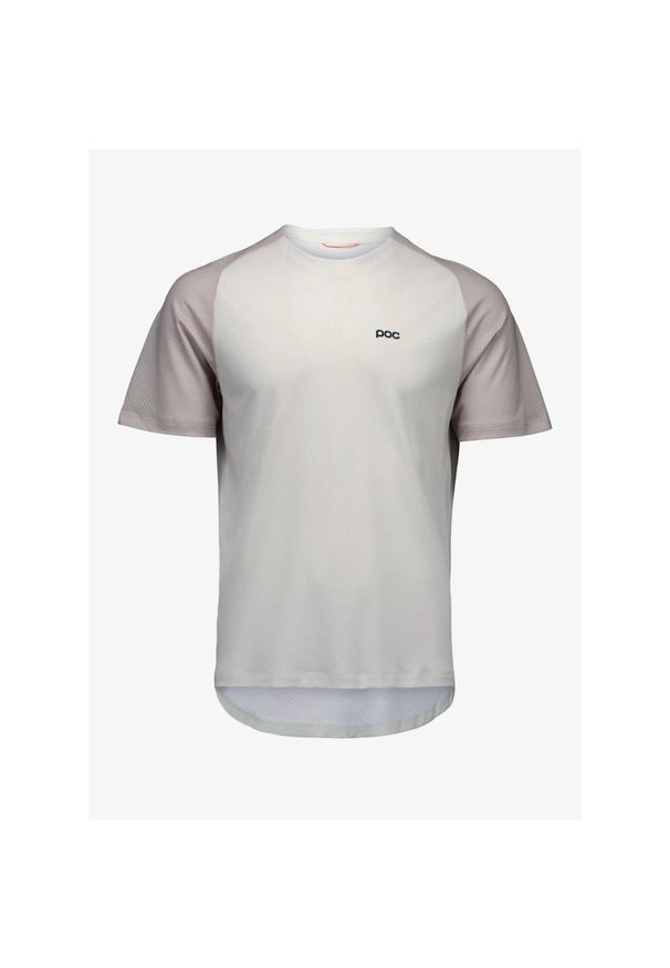Koszulka rowerowa męska POC Motion Air S/S Jersey. Kolor: biały. Materiał: jersey