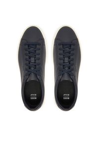 BOSS Sneakersy Kieran 50548716 Granatowy. Kolor: niebieski. Materiał: skóra #6