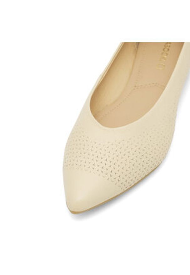 Lasocki Baleriny RST-ROSE-01 Beżowy. Kolor: beżowy. Materiał: skóra