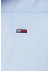 Tommy Jeans kurtka damska kolor niebieski zimowa. Kolor: niebieski. Materiał: włókno, materiał. Sezon: zima #2