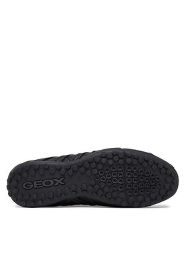 Geox Sneakersy U55MNB-00046 Czarny. Kolor: czarny. Materiał: skóra
