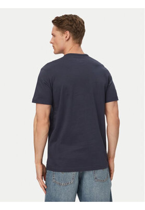 Calvin Klein Underwear T-Shirt 000NM2748E Granatowy Regular Fit. Kolor: niebieski. Materiał: bawełna