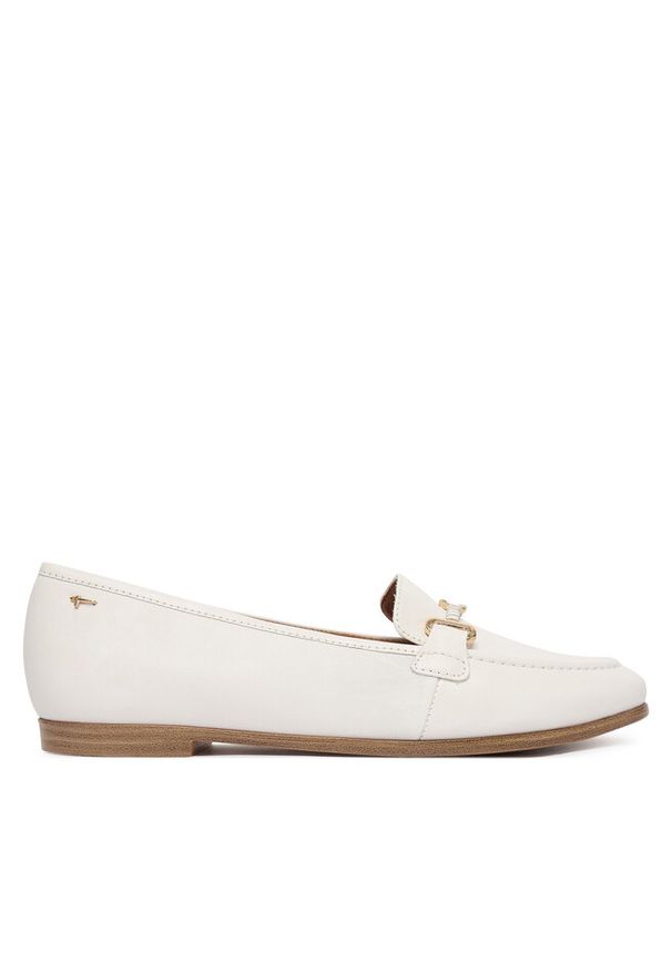 Loafersy Tamaris. Kolor: biały