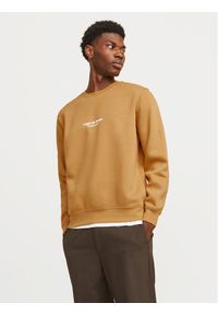 Jack & Jones Bluza Vesterbro 12241694 Beżowy Relaxed Fit. Kolor: beżowy. Materiał: bawełna, syntetyk #1