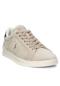 Polo Ralph Lauren Sneakersy Heritage Court II 809955691003 Biały. Kolor: biały. Materiał: skóra, zamsz