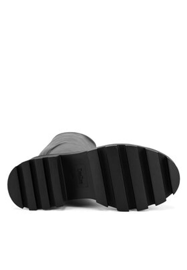 DeeZee Kozaki WYL3949-2 Czarny. Kolor: czarny. Materiał: materiał