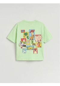 Reserved - T-shirt Toy Story - jasnozielony. Kolor: zielony. Materiał: dzianina, bawełna #1