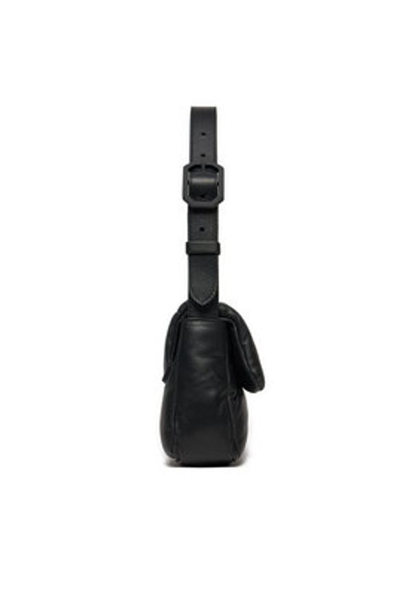 Emporio Armani Torebka Y3E226 YWZ1V 80001 Czarny. Kolor: czarny. Materiał: skórzane