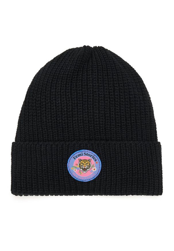 Femi Stories Czapka Jose Czarny. Kolor: czarny. Materiał: poliakryl