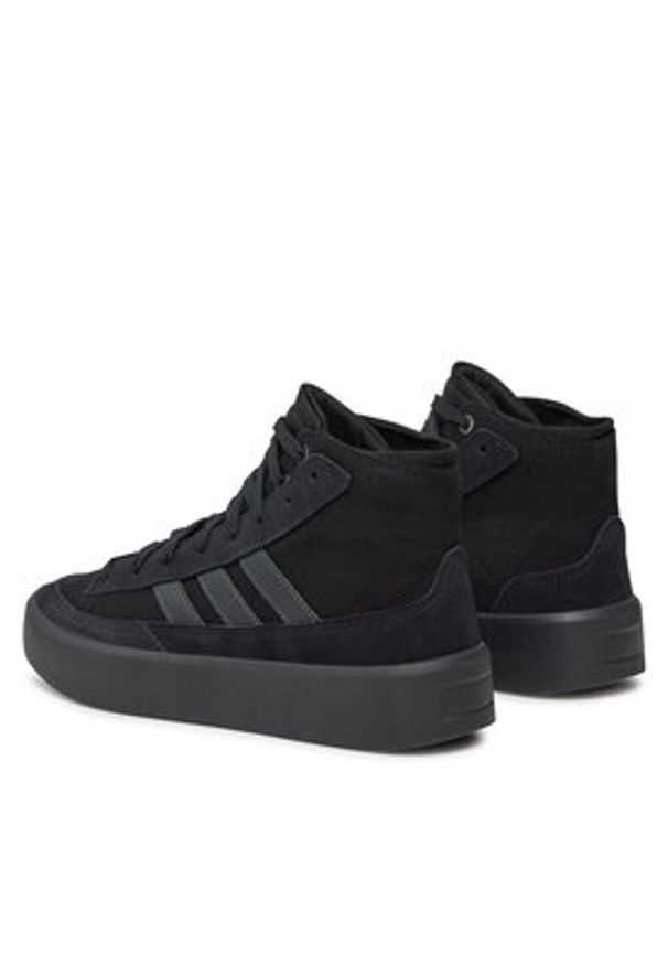 Adidas - adidas Sneakersy Znsored High ID8245 Czarny. Kolor: czarny. Materiał: materiał